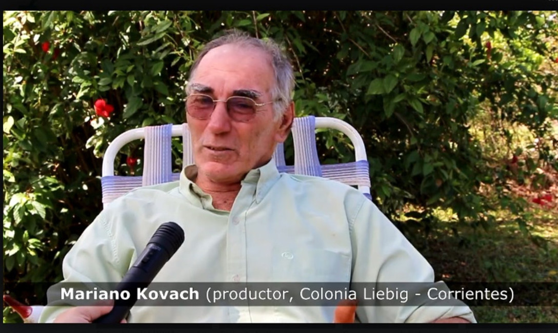 Imagen de Mariano Kovach, buen productor yerbatero 2015