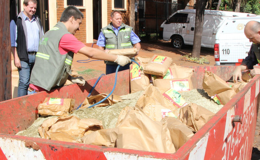 Imagen de Se detectó e inutilizó yerba 