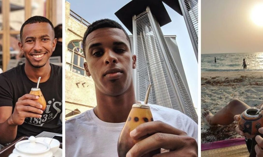 Imagen de El mate también se toma en Qatar Imagen de El mate también se toma en Qatar