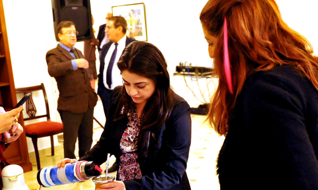 Imagen de El mate argentino en el Argentine Day Imagen de El mate argentino en el Argentine Day