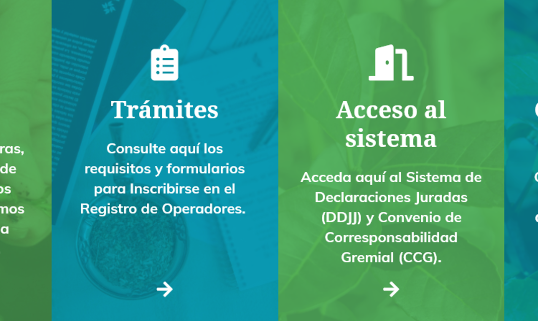 Barra de accesos rápidos, en el inicio del sitio Barra de accesos rápidos, en el inicio del sitio