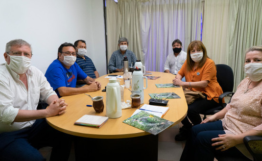 Imagen de Reunión con Derechos Humanos