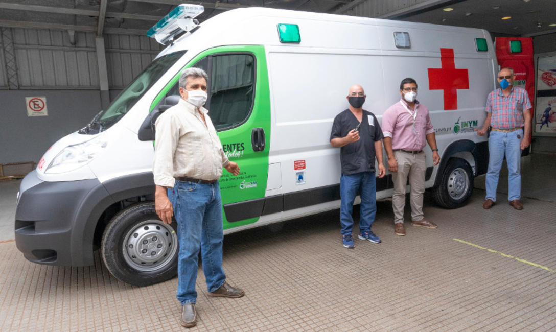 Imagen de Donamos una ambulancia al Ministerio de Salud de Corrientes Imagen de Donamos una ambulancia al Ministerio de Salud de Corrientes