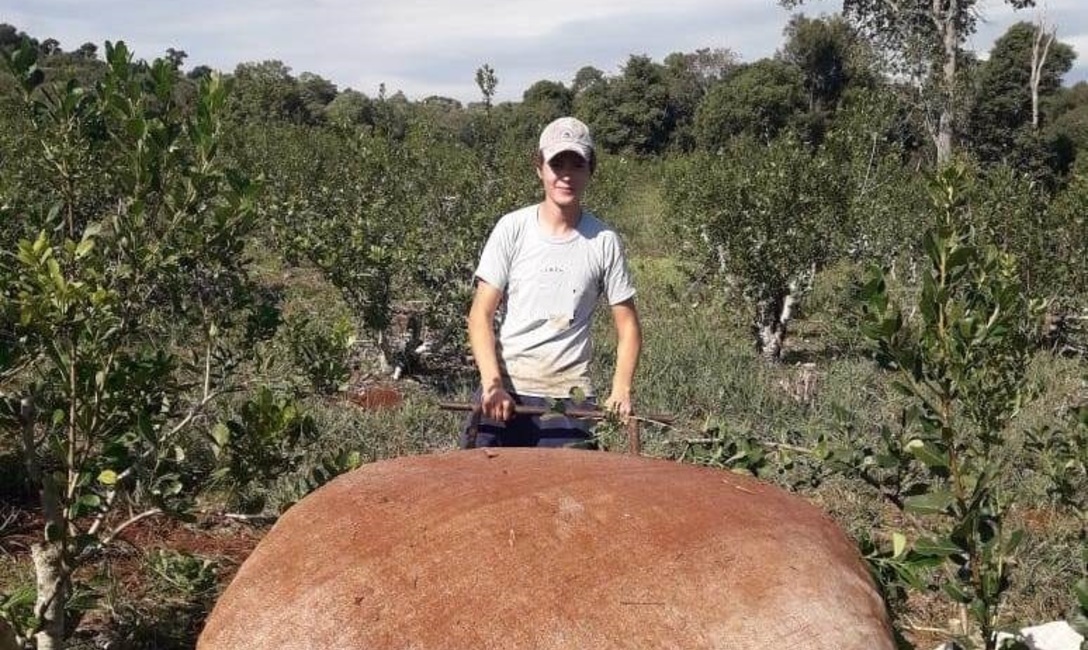 Imagen de Joaquín, el mejor de las escuelas agrarias, estudia con apoyo del INYM Imagen de Joaquín, el mejor de las escuelas agrarias, estudia con apoyo del INYM
