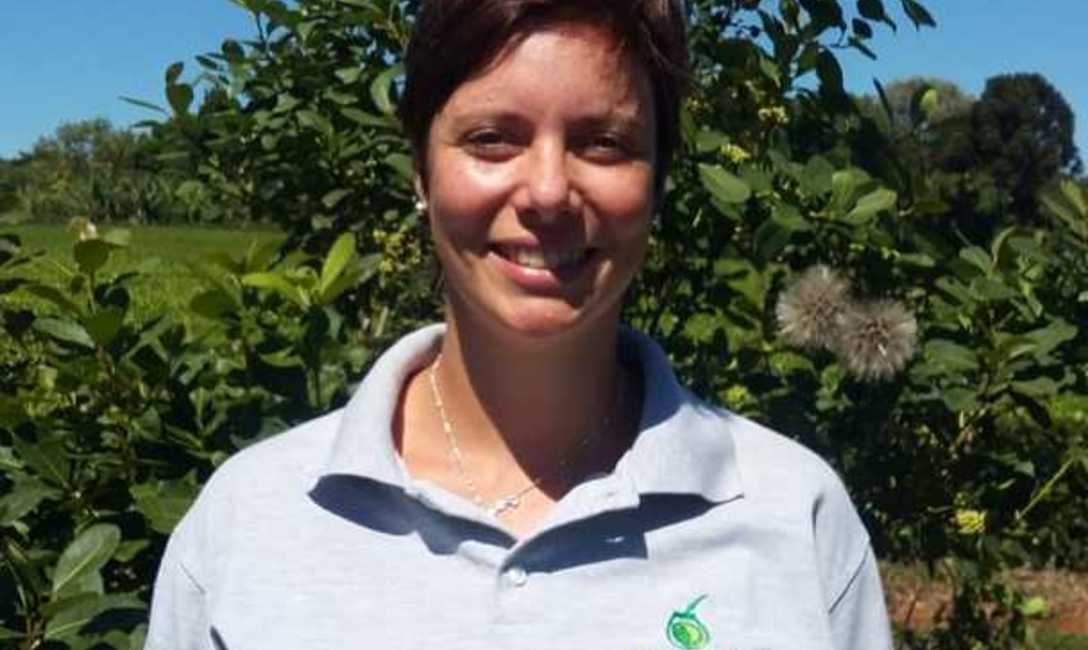 Ingeniera agrónoma Mara Schedler,técnica del INYM. Ingeniera agrónoma Mara Schedler,técnica del INYM.