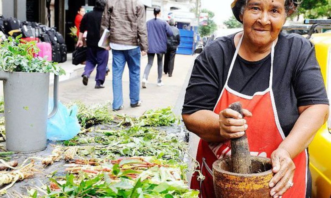 Hierbas medicinales para el tereré. Foto: Abc.com.py Hierbas medicinales para el tereré. Foto: Abc.com.py