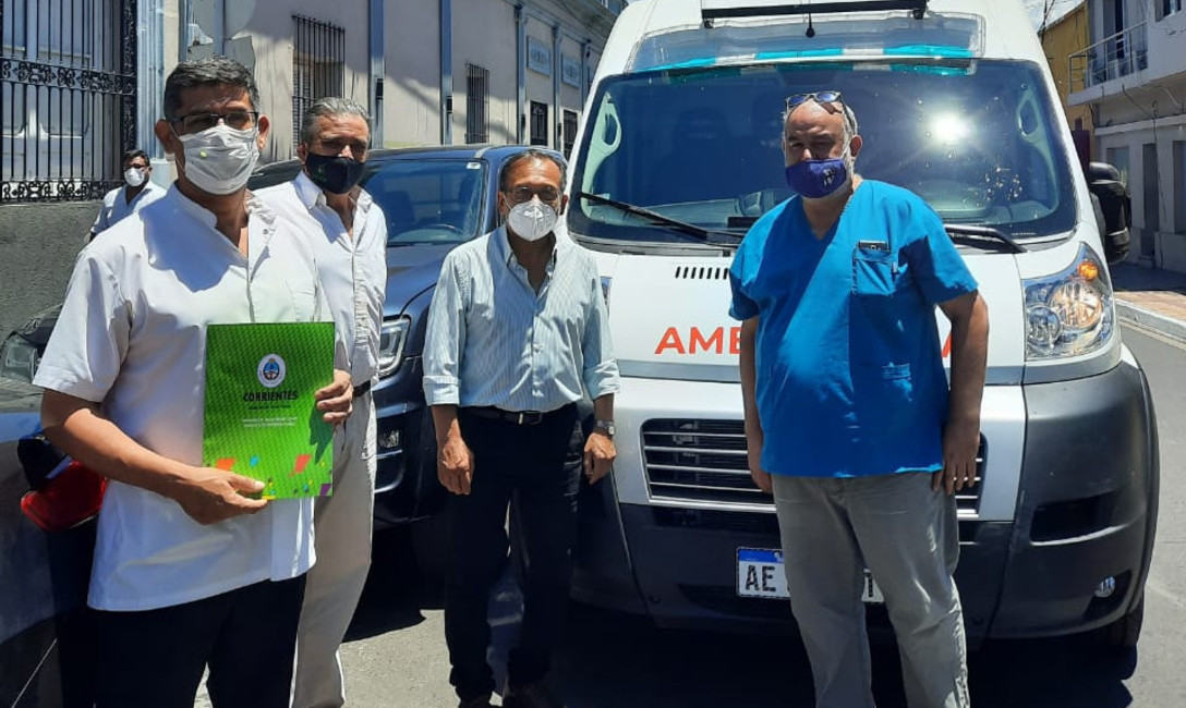 Imagen de El Hospital de Gobernador Virasoro recibió la ambulancia que donamos Imagen de El Hospital de Gobernador Virasoro recibió la ambulancia que donamos