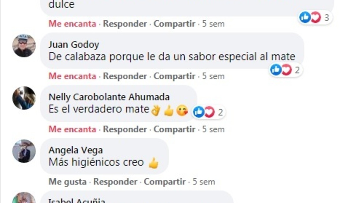 Los comentarios en redes: Los mates de calabaza o porongo aportan más sabor a las mateadas. Los comentarios en redes: Los mates de calabaza o porongo aportan más sabor a las mateadas.