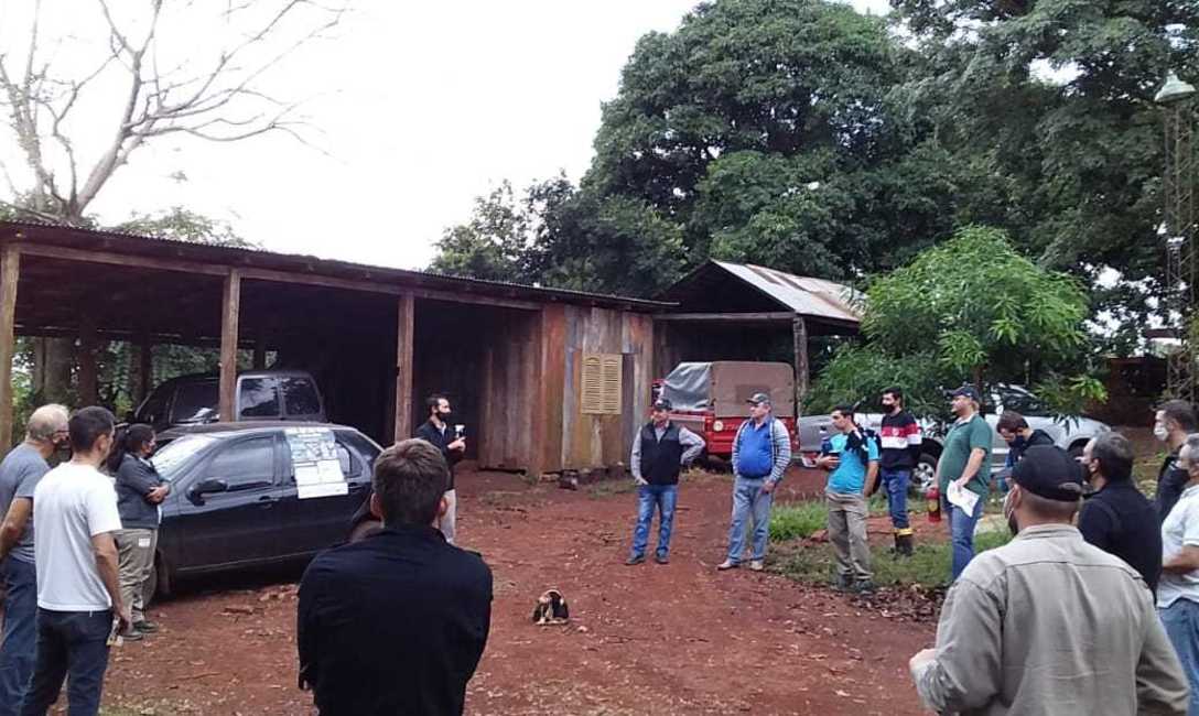 La chacra de Cristian Katz est&aacute; ubicada en Picada Itat&iacute;, en la zona Centro de Misiones.