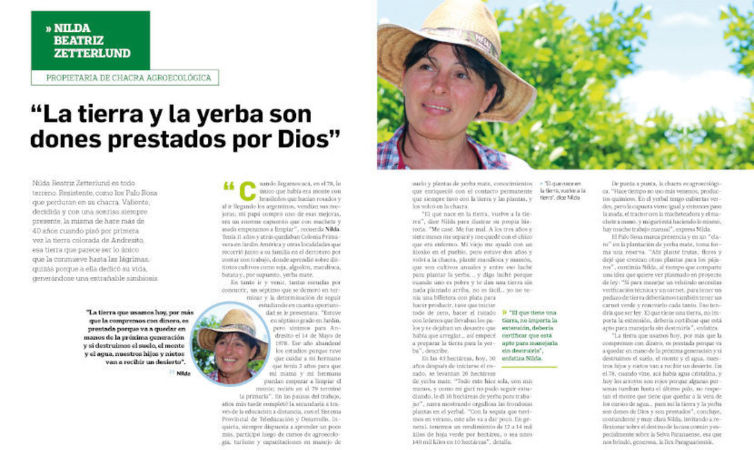 Nilda es una de las protagonistas de nuestra revista institucional Bien Nuestro Nº35. Nilda es una de las protagonistas de nuestra revista institucional Bien Nuestro Nº35.