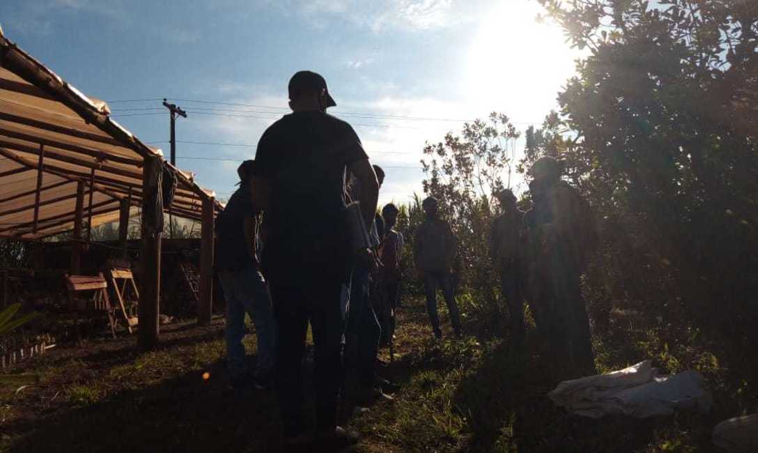 Imagen de Estudiantes de la EFA de Colonia Uni&oacute;n aprenden en el yerbal