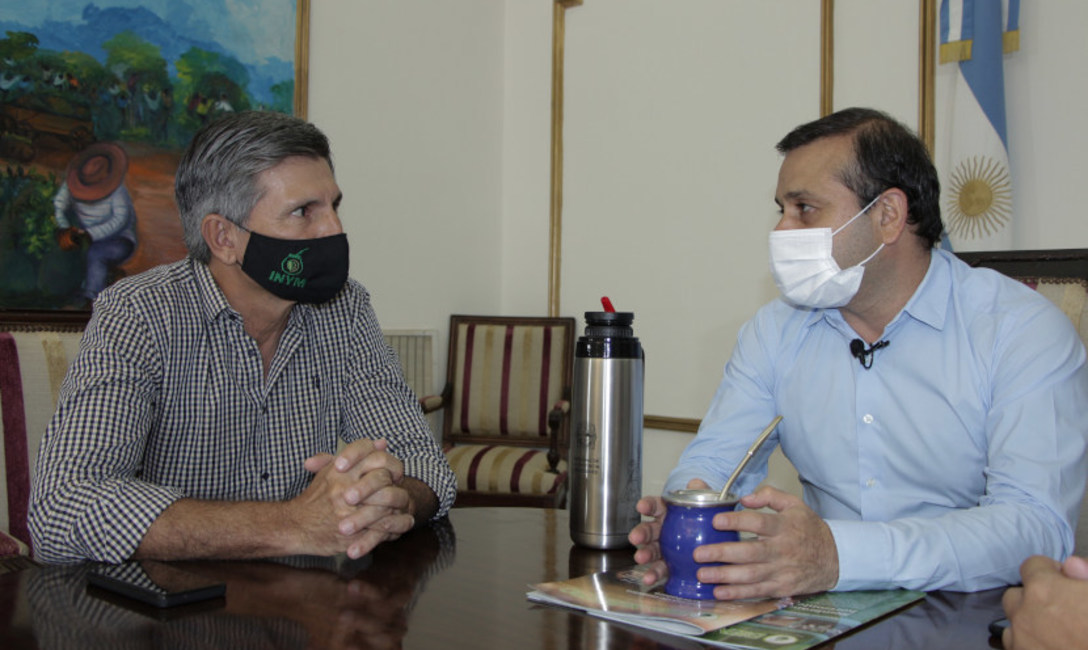 Imagen de Reuni&oacute;n de trabajo con el gobernador de Misiones, Oscar Herrera Ahuad