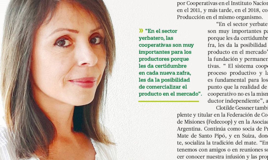 Clotilde es una de las protagonistas de "Mujeres del Mate", la edición especial de nuestra revista digital "Bien Nuestro" Nº35. Clotilde es una de las protagonistas de "Mujeres del Mate", la edición especial de nuestra revista digital "Bien Nuestro" Nº35.