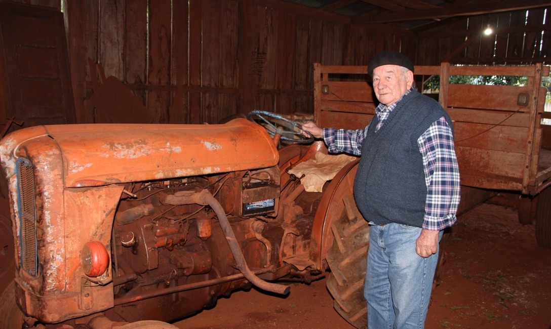 Don Fernando Enrique Finke, uno de los protagonistas del tractorazo yerbatero. Don Fernando Enrique Finke, uno de los protagonistas del tractorazo yerbatero.