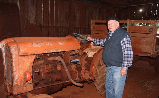 Don Fernando Enrique Finke, uno de los protagonistas del tractorazo yerbatero.