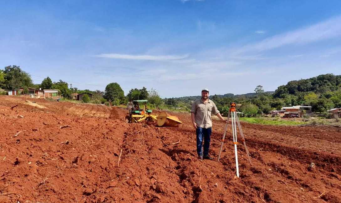 Ing. Agr&oacute;nomo Gustavo Baumgratz, uno de los t&eacute;cnicos del INYM en la zona norte de Misiones.