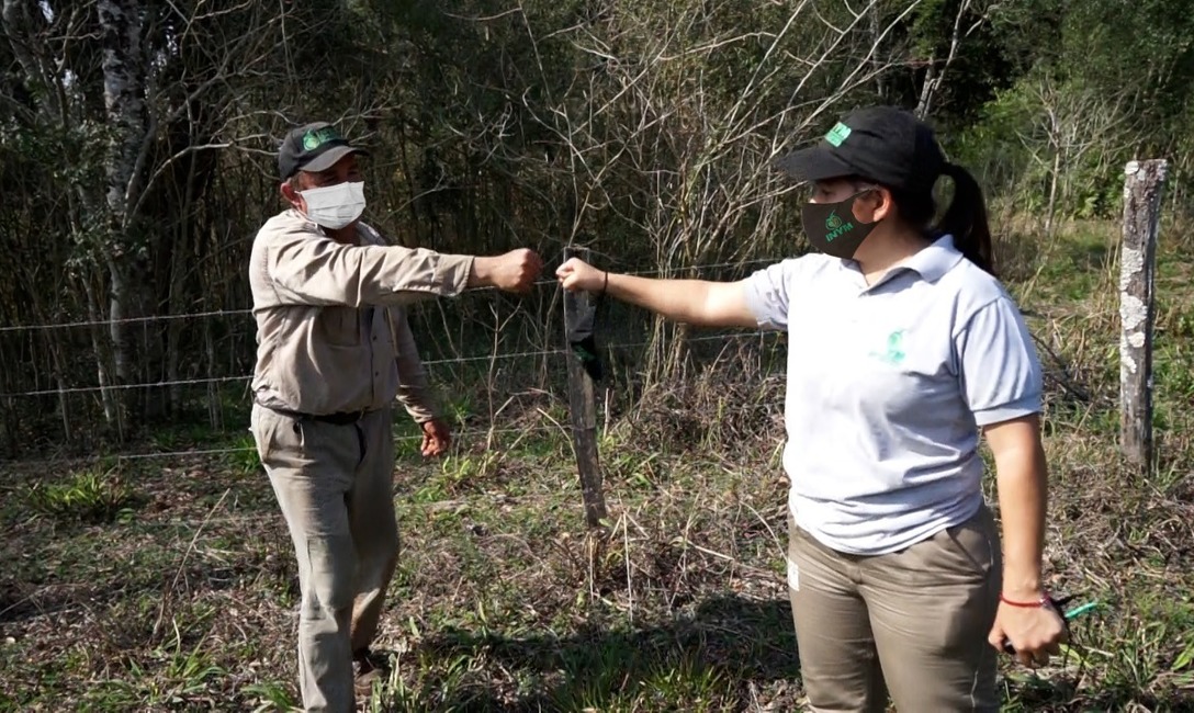 Productores y t&eacute;cnicos del INYM: juntos para sumar conocimientos y pr&aacute;cticas.