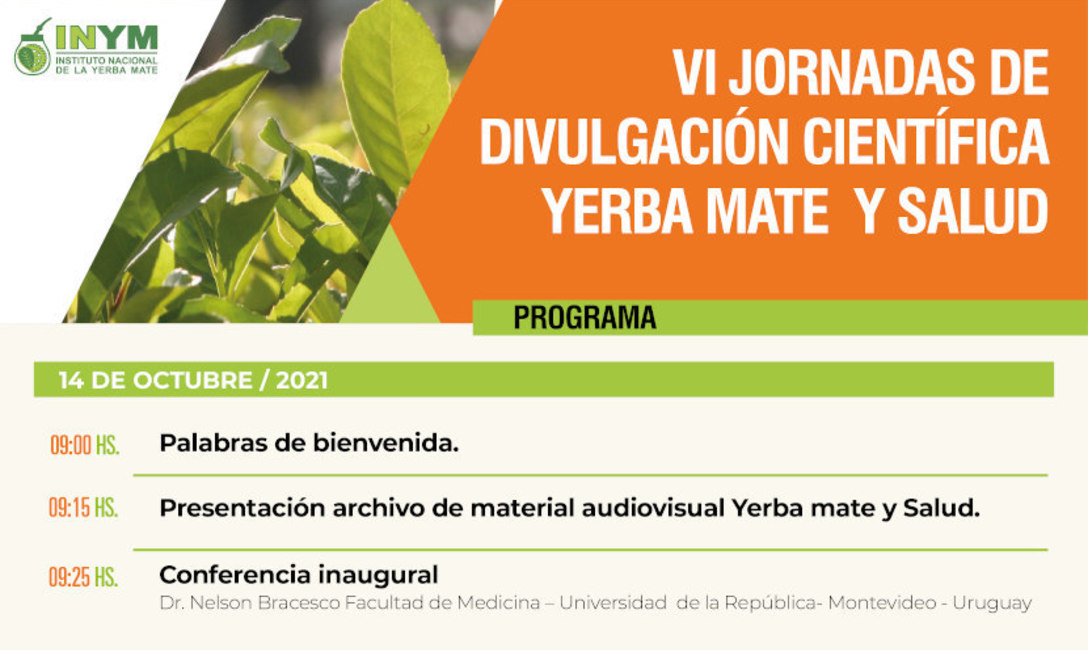 Imagen de En octubre, los &uacute;ltimos avances cient&iacute;ficos en yerba mate y salud