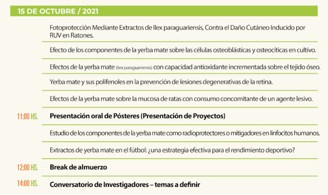 Imagen de En octubre, los &uacute;ltimos avances cient&iacute;ficos en yerba mate y salud