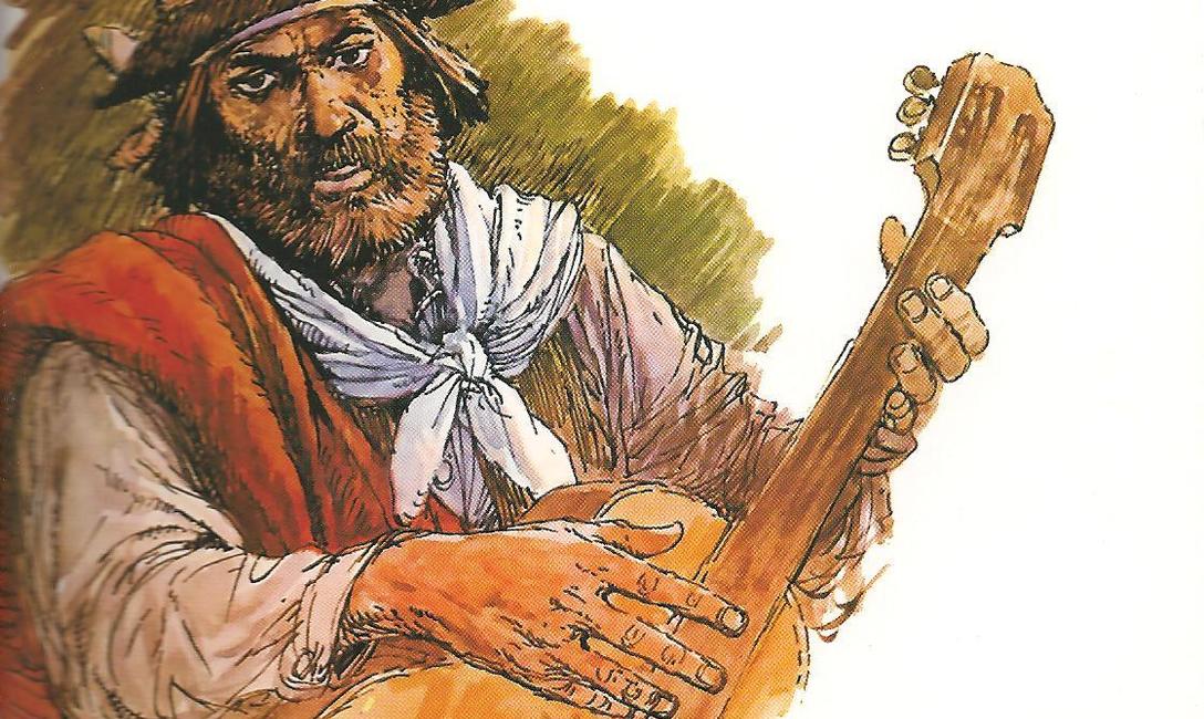 El gaucho Martín Fierro, libro nacional de los argentinos. El gaucho Martín Fierro, libro nacional de los argentinos.