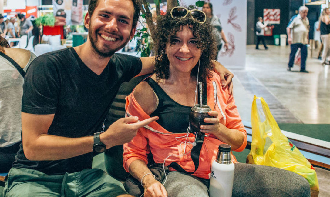 El mate en MATEAR, la feria del INYM en la Rural. El mate en MATEAR, la feria del INYM en la Rural.