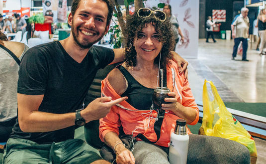 El mate en MATEAR, la feria del INYM en la Rural.
