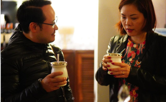 Imagen de El mate, presente en la reunión de la Embajada en Vietnam con los medios de prensa