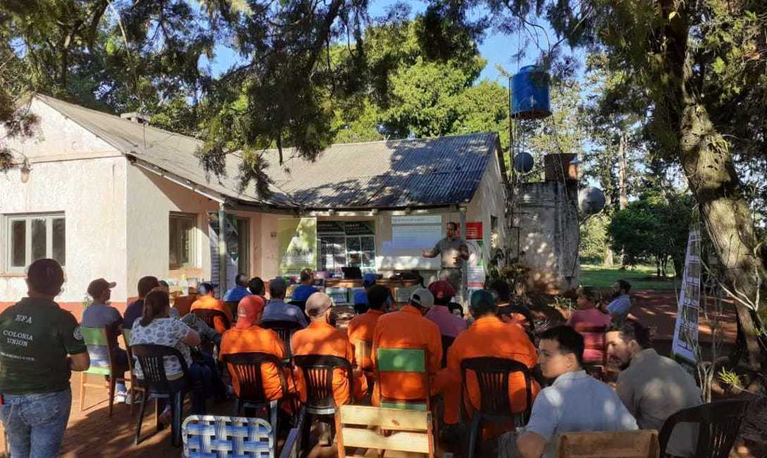 Imagen de Capacitación a tareferos en Liebig Imagen de Capacitación a tareferos en Liebig