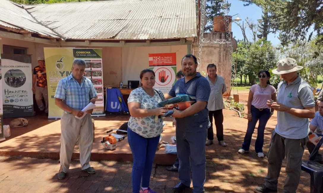 Imagen de Capacitación a tareferos en Liebig Imagen de Capacitación a tareferos en Liebig