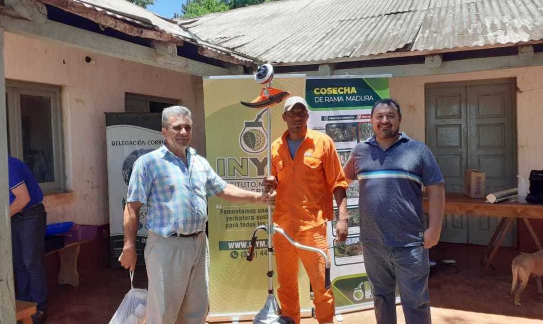 Imagen de Capacitación a tareferos en Liebig Imagen de Capacitación a tareferos en Liebig