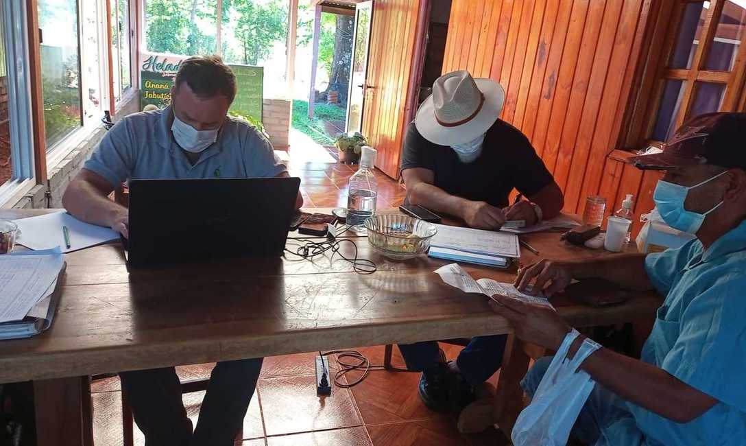 El Servicio de Extensi&oacute;n Yerbatero del INYM abocado a relevamiento de da&ntilde;os por sequ&iacute;a.