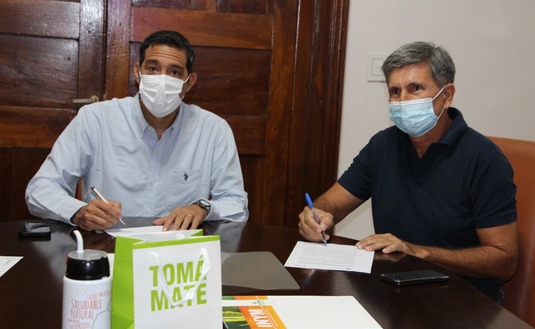 Imagen de Convenio entre INYM y Ministerio de Gobierno permitirá optimizar la base de datos de productores y superficie plantada de yerba mate