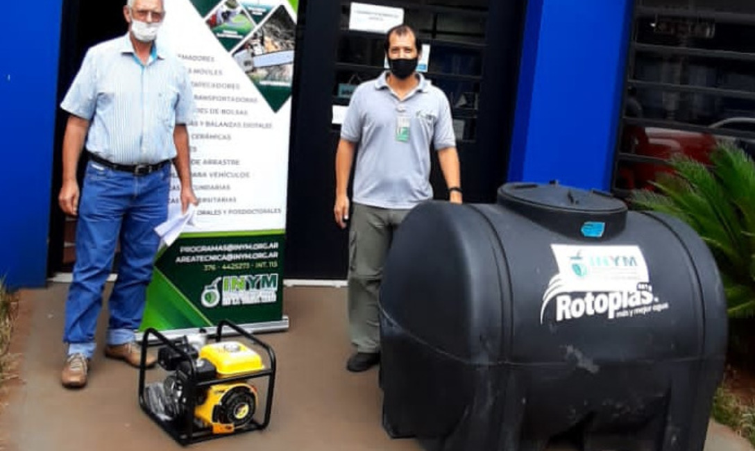 Imagen de Tanques de agua y motombombas en Ober&aacute;