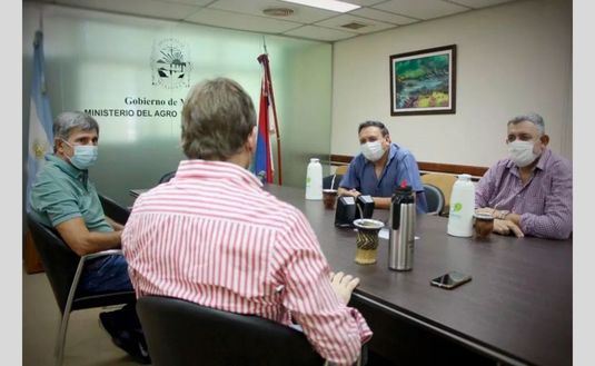 Imagen de Trabajo conjunto para acompañar al sector yerbatero