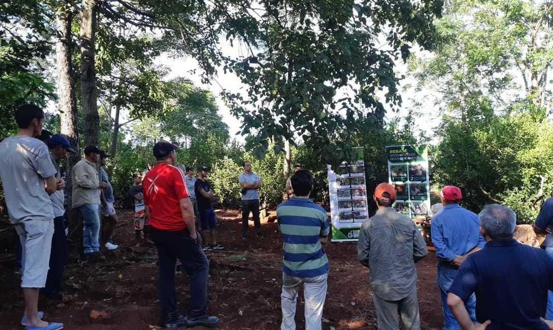 Imagen de Jornada para cosecheros en Hip&oacute;lito Irigoyen