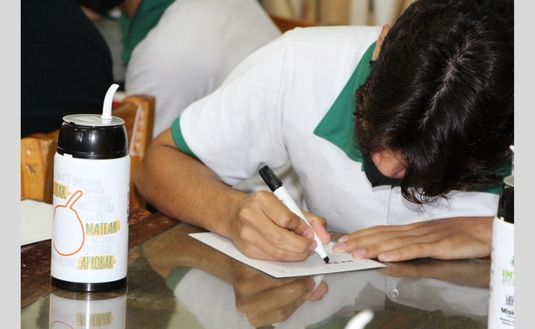 Imagen de El Mate en la Escuela ya es parte de las clases del Colegio 2 de Posadas