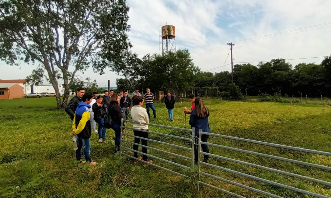 Alumnos de la EFA de Fachinal.