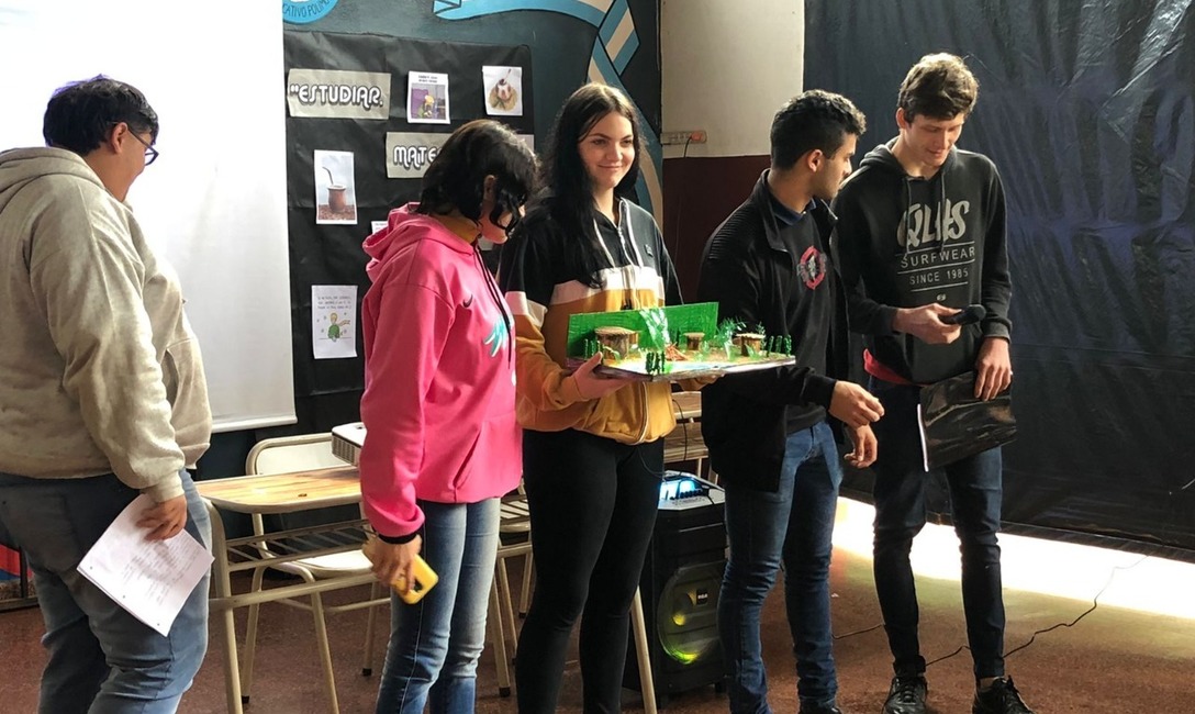 Imagen de Producci&oacute;n, exportaci&oacute;n, salud y ambiente, temas con El Mate en la Escuela