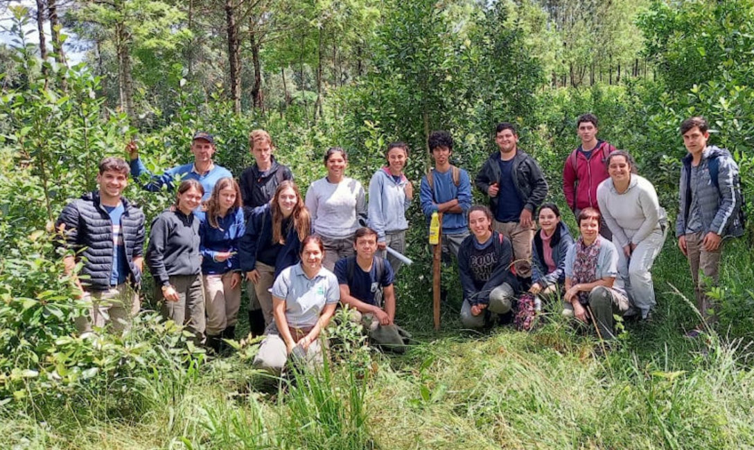 Imagen de Charla sobre plagas y enfermedades en yerbales con estudiantes de San Vicente