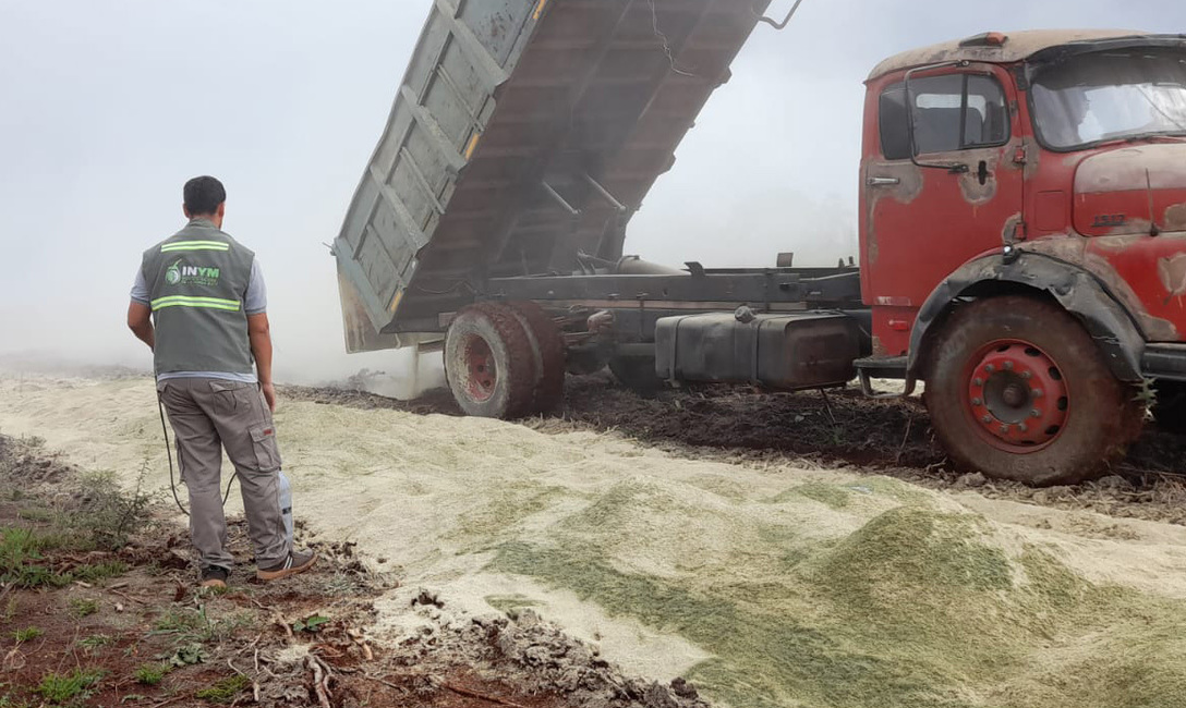 Imagen de El INYM intervino e inutilizó 26 toneladas de palitos y palo molido de yerba mate Imagen de El INYM intervino e inutilizó 26 toneladas de palitos y palo molido de yerba mate