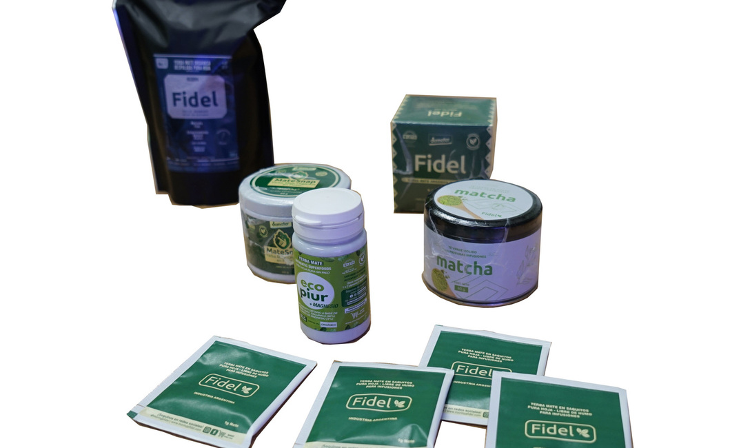 Imagen de Fidel Foods y su apuesta a productos que expresen al máximo las propiedades de la yerba mate Imagen de Fidel Foods y su apuesta a productos que expresen al máximo las propiedades de la yerba mate