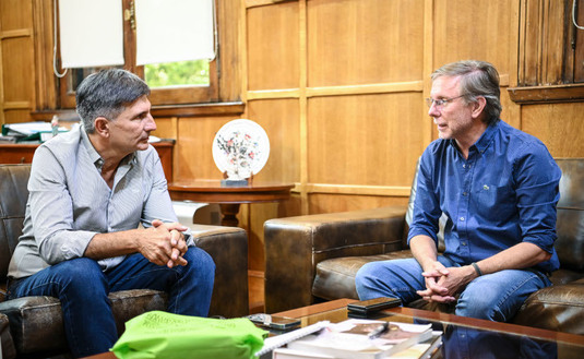 Imagen de Balance y proyección yerbatera, temas del INYM con el Secretario de Agricultura de la Nación