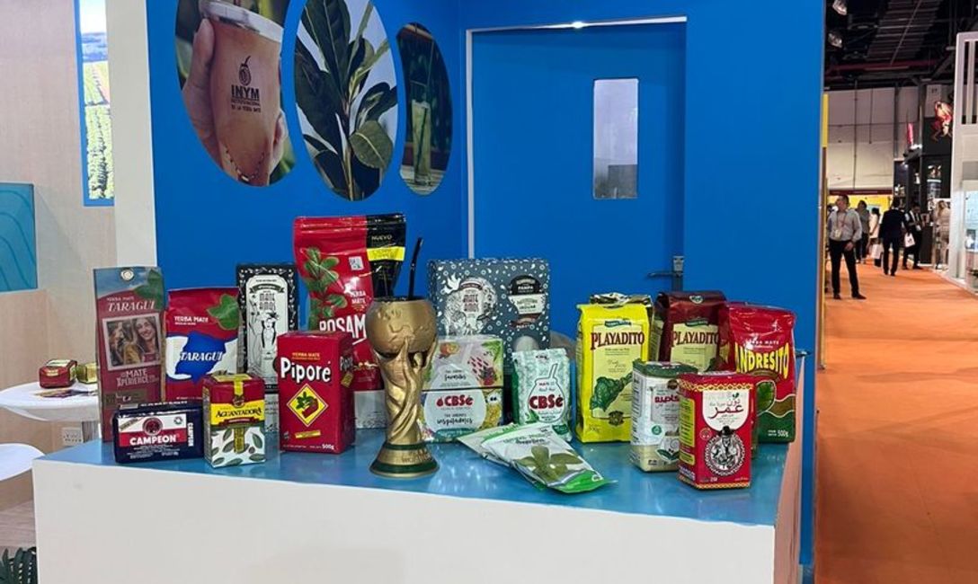 Imagen de La Yerba Mate Argentina se destaca en Gulfood 2023 y consolida su presencia en Medio Oriente Imagen de La Yerba Mate Argentina se destaca en Gulfood 2023 y consolida su presencia en Medio Oriente