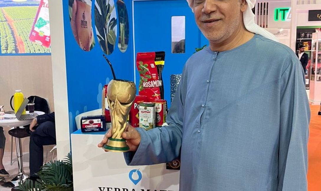 Imagen de La Yerba Mate Argentina se destaca en Gulfood 2023 y consolida su presencia en Medio Oriente Imagen de La Yerba Mate Argentina se destaca en Gulfood 2023 y consolida su presencia en Medio Oriente