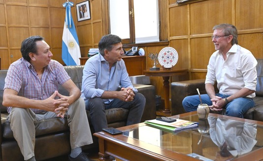 Imagen de Reuniones de trabajo en la Secretaría de Agricultura de la Nación