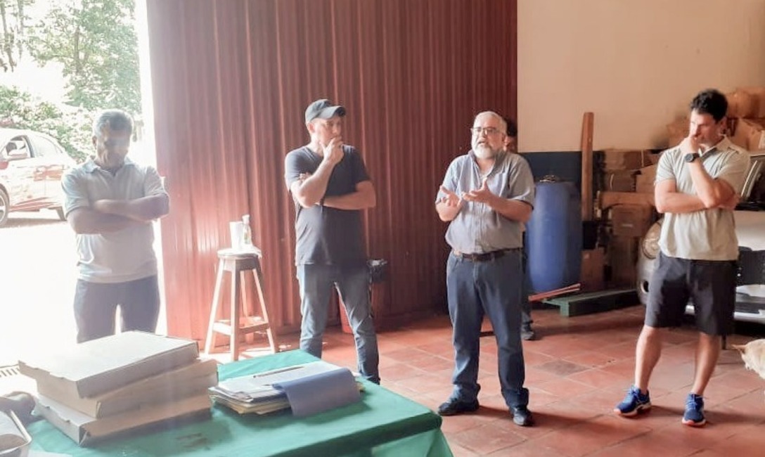 Nelson Dalcolmo, Jonas Petterson, Marcelo Hacklander y Fernando Haddad, directores de la Producci&oacute;n, respaldan la producci&oacute;n agroecol&oacute;gica.