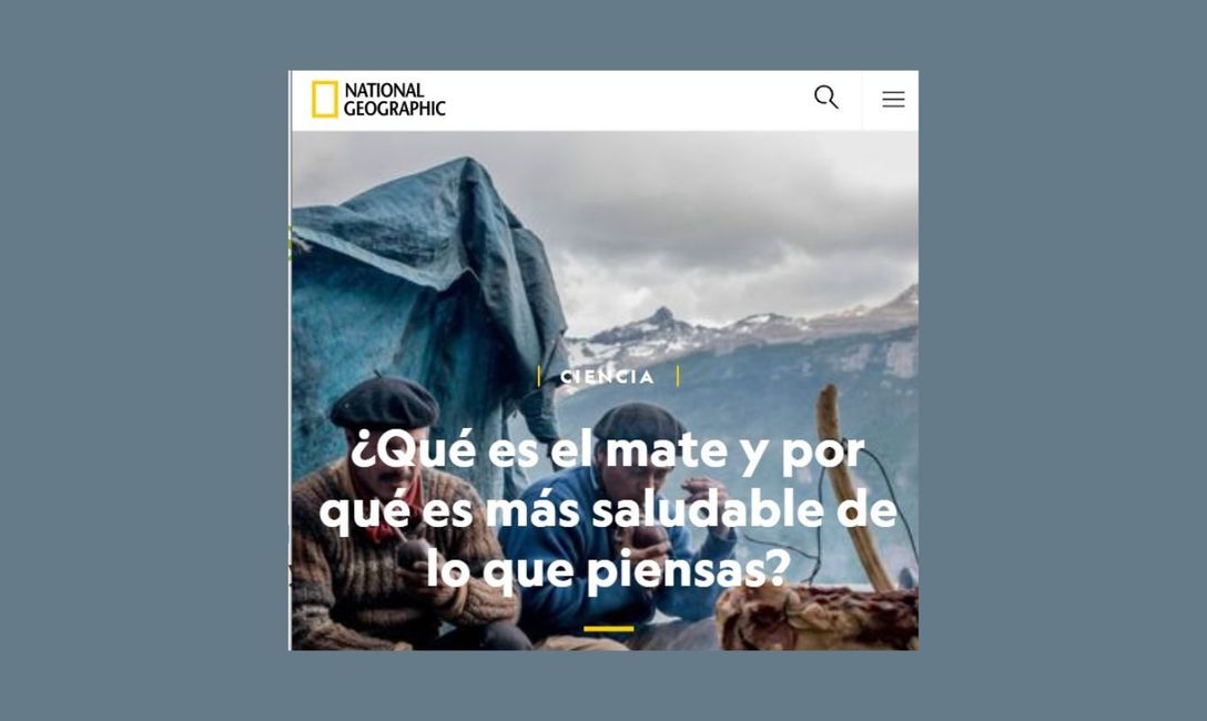 Imagen de El Mate en National Geographic Imagen de El Mate en National Geographic