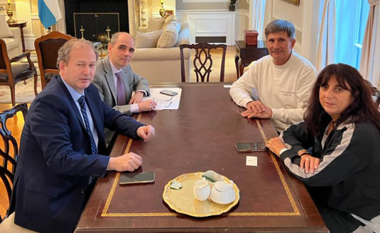 Imagen de Reunión con el Cónsul Argentino en Nueva York