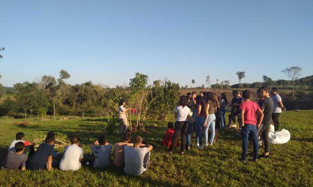 Imagen de Jornada con estudiantes de la EFA de Mojón Grande Imagen de Jornada con estudiantes de la EFA de Mojón Grande