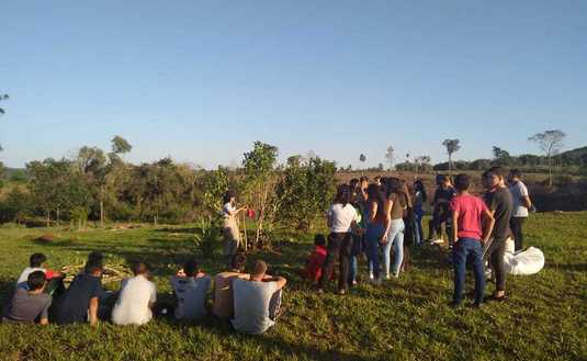 Imagen de Jornada con estudiantes de la EFA de Mojón Grande